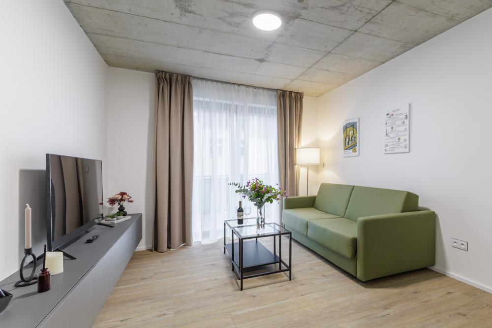 DELUXE Doppelappartement mit Schlafsofa und Terrasse